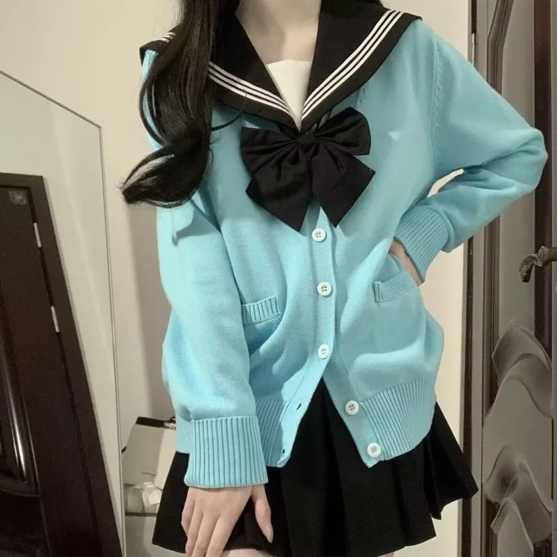 Academia Aesthetic Long Sleeve Cardigan Modern Contemporary chic