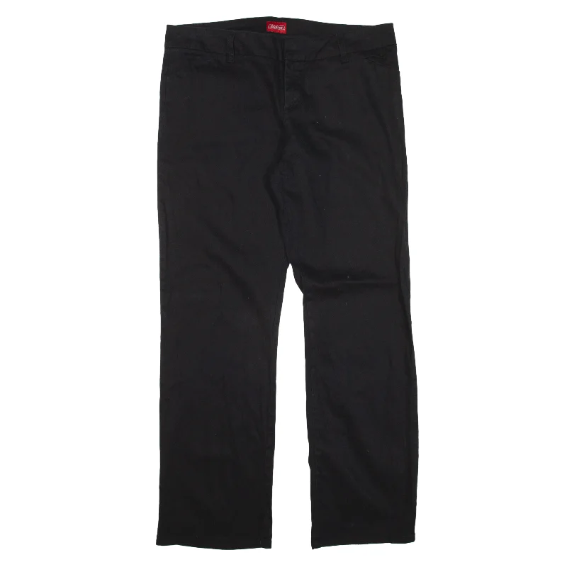 DICKIES Workwear Trousers Black Regular Straight Womens W34 L30 Trousers Favorite Customer