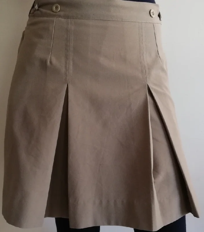 Secondary Girls Skirt linen skirt natural