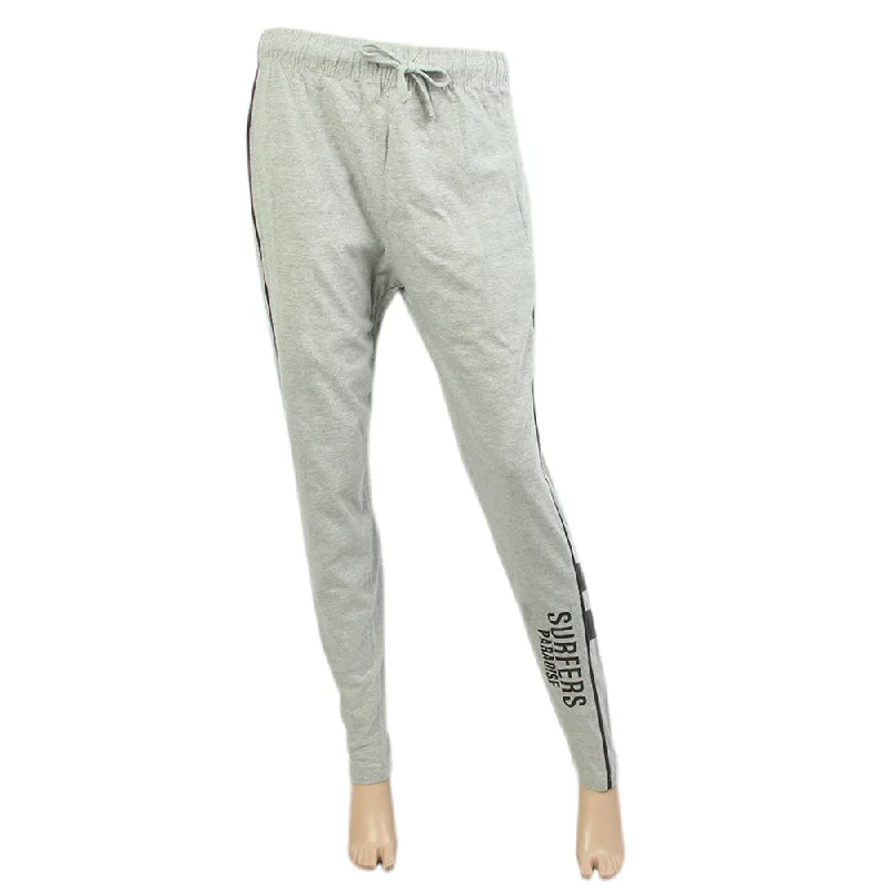 Women's Trouser - Light Grey Trousers Mesh Breathable