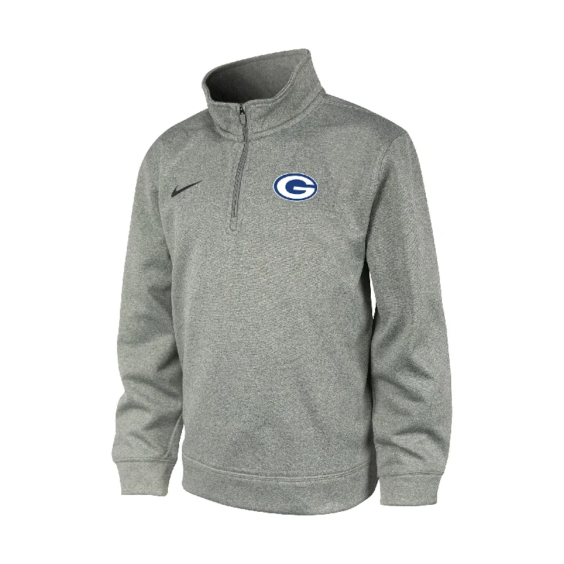 NIKE Youth Therma 1/4 Zip Pullover Over Sleeve Pullover