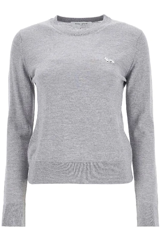 'baby Fox Regular Fit Pullover  - Grey High Neck Pullover