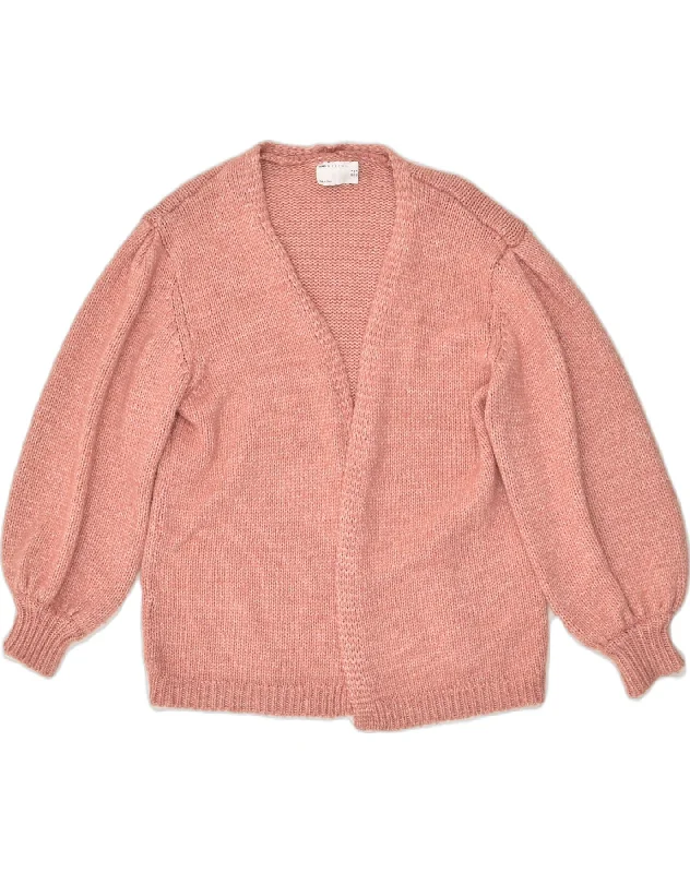 ASOS Womens Cardigan Sweater EU 36 Small Pink Polyester Wool Fabric Cashmere Fabric Tweed Fabric ASOS Womens Cardigan Sweater EU 36 Small Pink Polyester Wool Fabric Cashmere Fabric Tweed Fabric