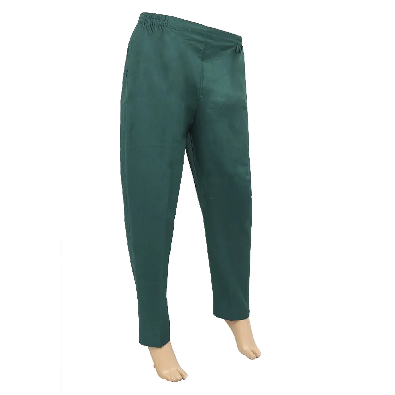 Women's Khadar Basic Trouser - Green Trousers Formal Black