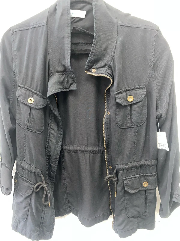 Black Grace & Lace Jacket Women's Fleece Jacket Down Jacket Parka