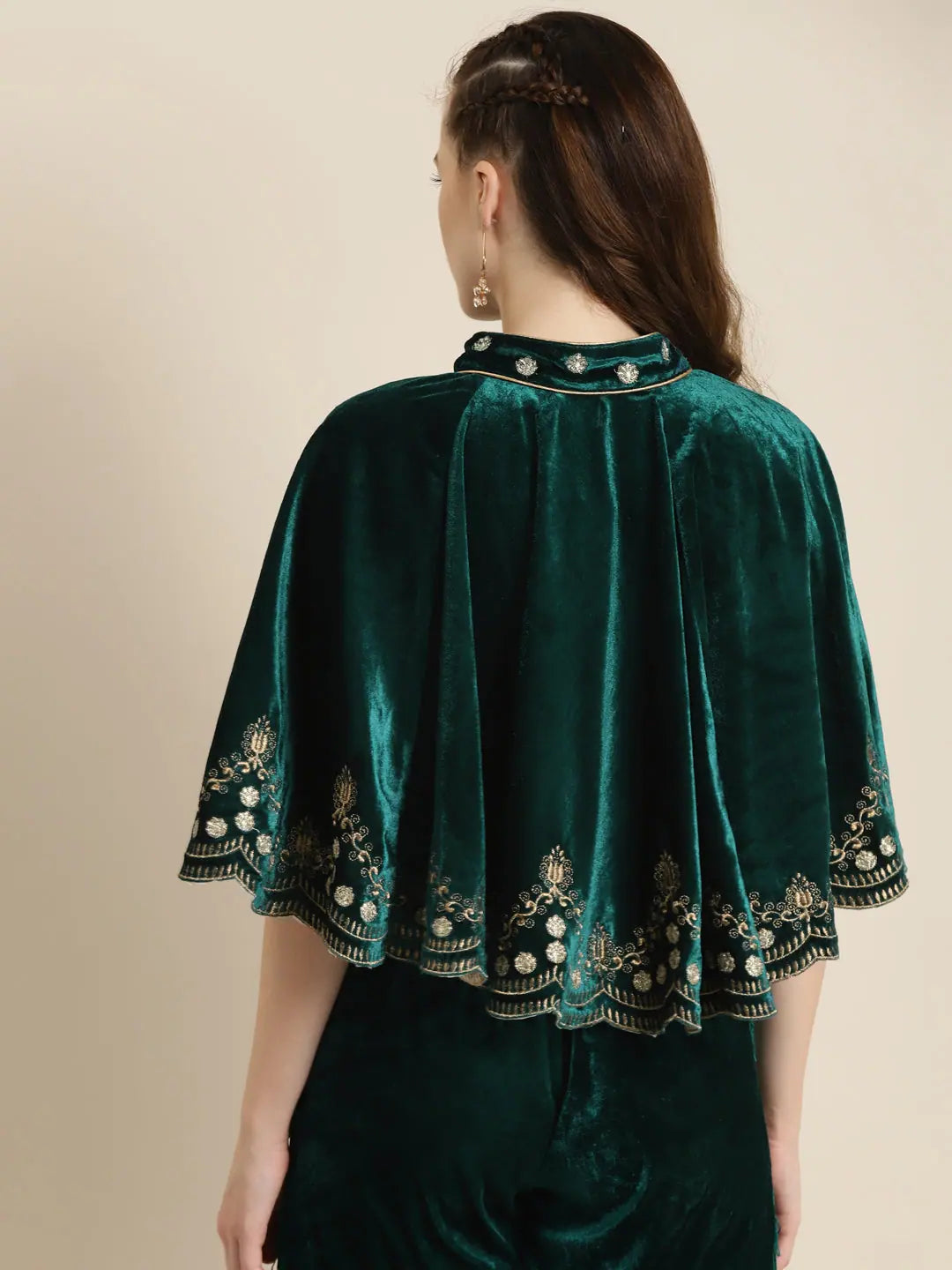 Women Embroidered Teal Sleeveless Jacket Print Jacket Jacquard Jacket Embroidered Jacket Women Embroidered Teal Sleeveless Jacket Print Jacket Jacquard Jacket Embroidered Jacket