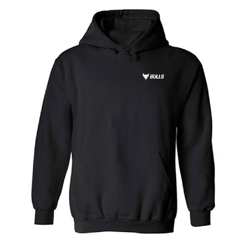 Buffalo - NCAA Women's Track & Field : Jayne Williams - Hooded Sweatshirt Hoodie with Hem Raw Edge Edgy Unfinished