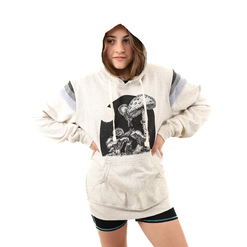 Full Moon Buffett Pullover Hoodie Bolero Style Sweater