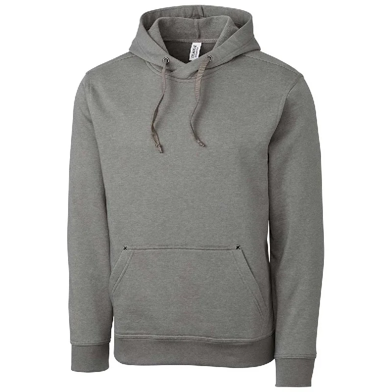 Clique Unisex Charcoal Heather MainStage Pullover Hoodie Ruffled Neck Pullover