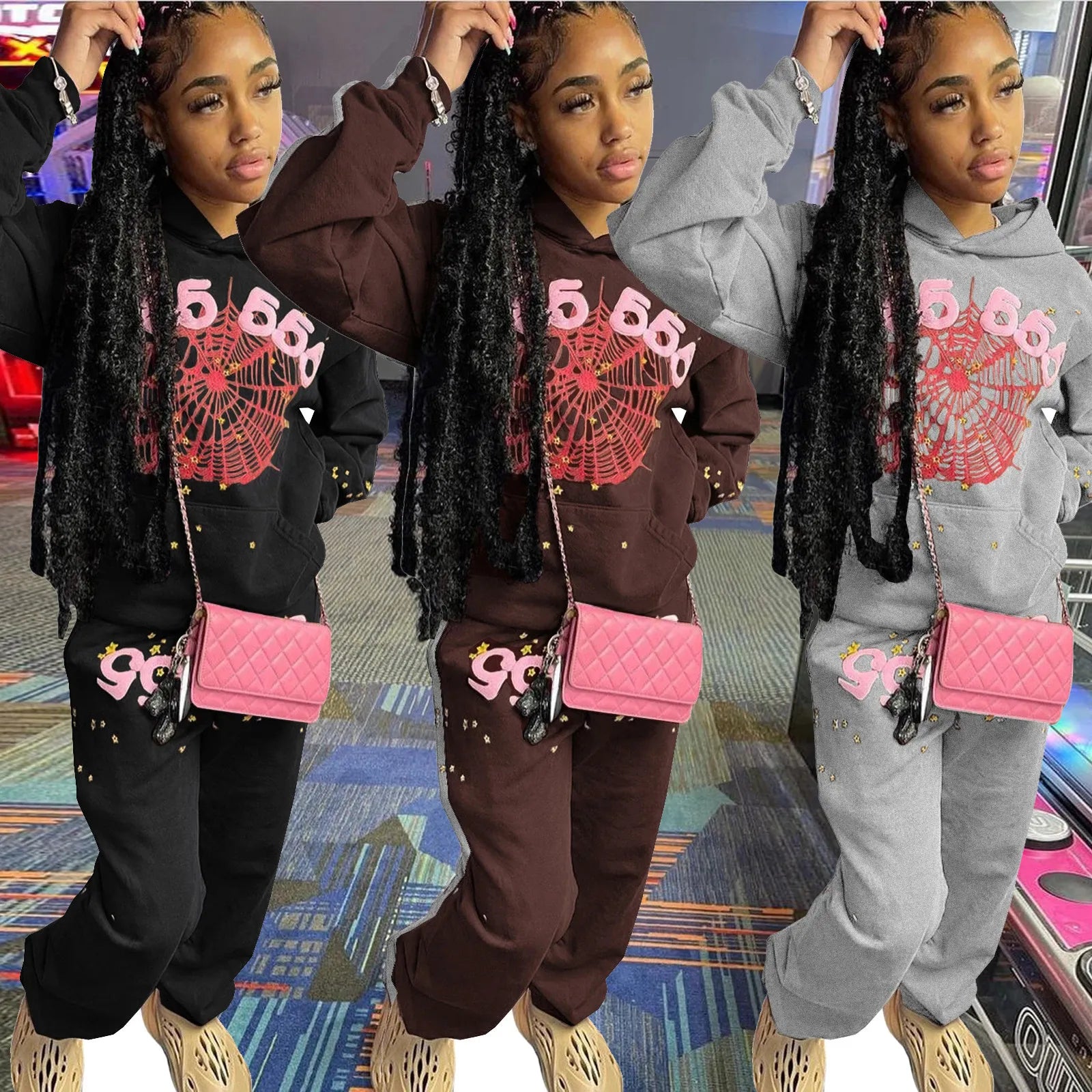 Thick Hoodie Top 2 Piece Pants Sets 2022 Winter Women Outfit Y2K Streetwear Clothes Hoodies Two Piece Set Tracksuit Pullover Asymmetrical Hem Sweater Thick Hoodie Top 2 Piece Pants Sets 2022 Winter Women Outfit Y2K Streetwear Clothes Hoodies Two Piece Set Tracksuit Pullover Asymmetrical Hem Sweater