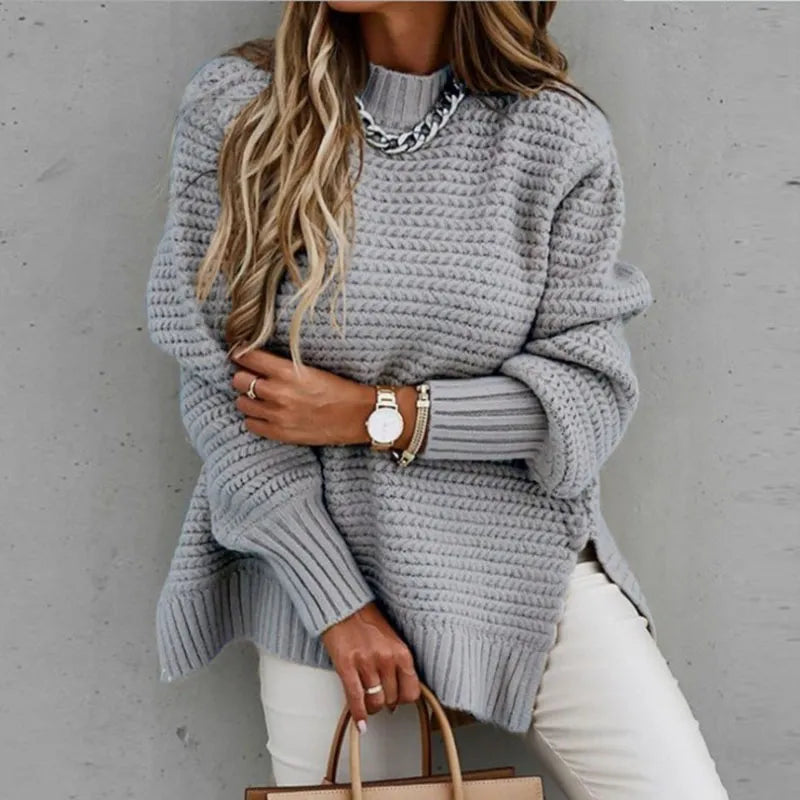 grey sweater