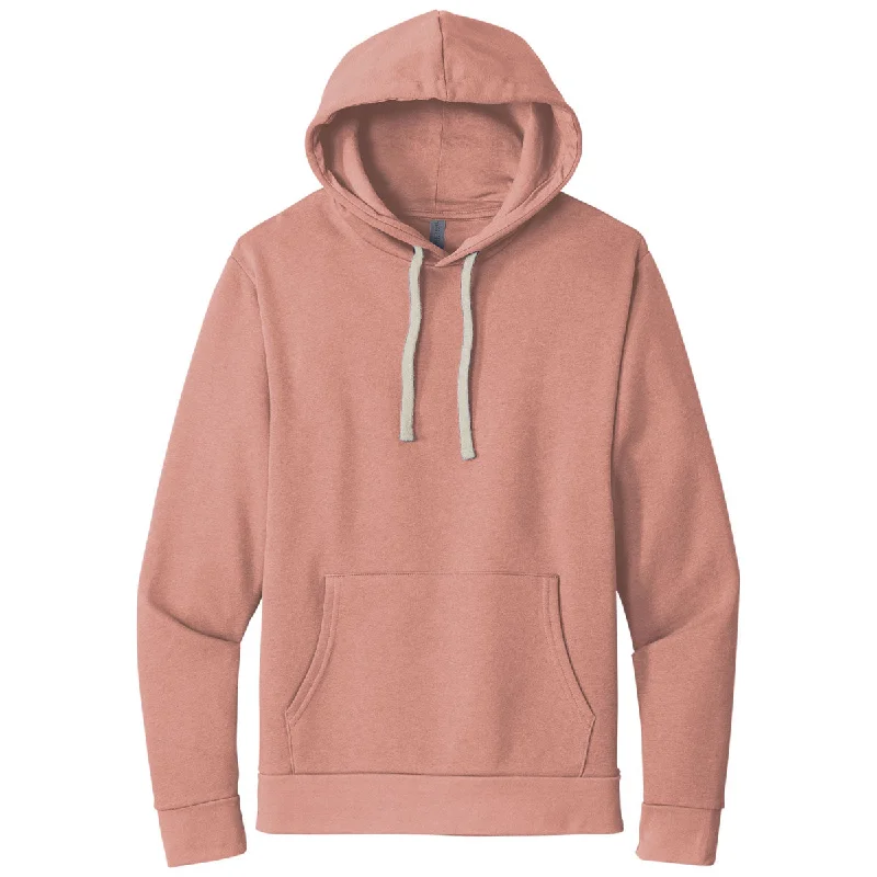 Next Level Unisex Desert Pink Beach Fleece Pullover Hoodie Set Sleeve Pullover