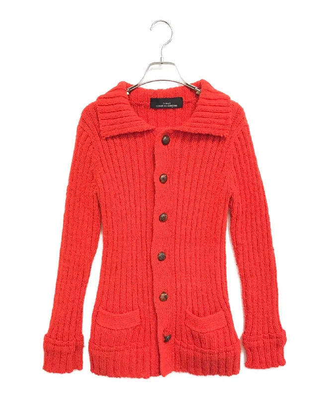 [Pre-owned] tricot COMME des GARCONS 00's Knit Cardigan TH-N005 Neon metallic Matte
