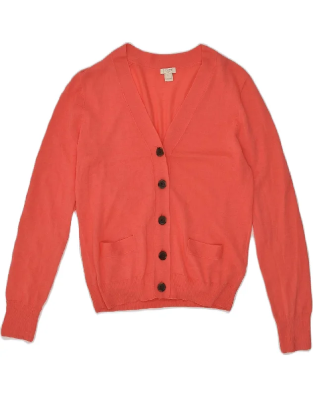 J. CREW Womens Cardigan Sweater UK 12 Medium Red Acrylic Open Front Closed Front Wrap Front J. CREW Womens Cardigan Sweater UK 12 Medium Red Acrylic Open Front Closed Front Wrap Front