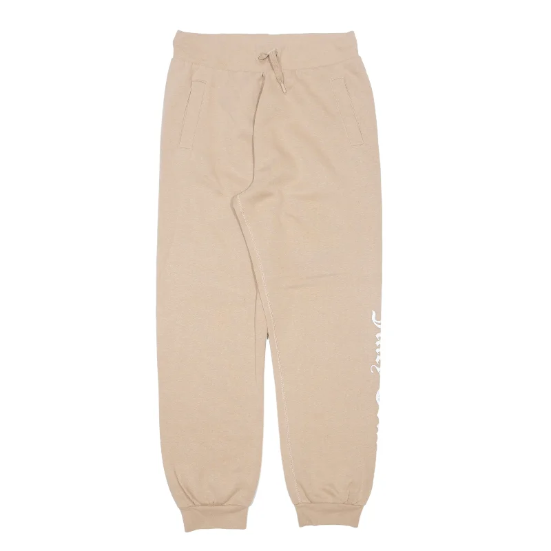 JUICY COUTURE SPORT Jogger Trousers Beige Relaxed Tapered Womens W32 L30 Trousers versatile all-occasion