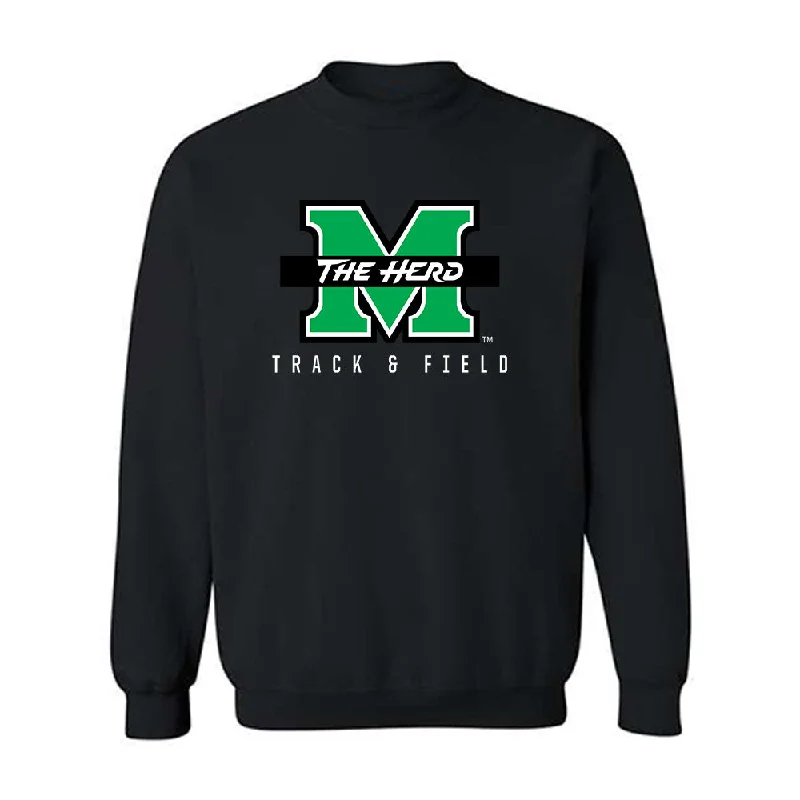 Marshall - NCAA Women's Track & Field : markayla moore - Crewneck Sweatshirt Hoodie Dress Longline Feminine