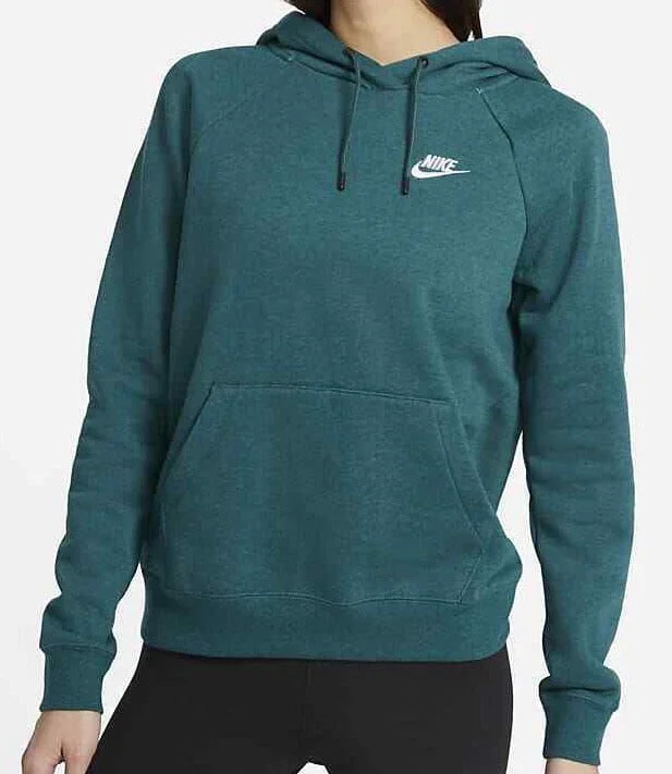 Women's Nike Sportswear Rally Pullover Hoodie CI1192 347 Wrist Length Sleeve