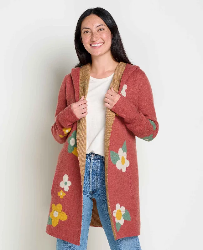 Merino Heartfelt Hoodie Hoodie with Color Block Contrast Stylish
