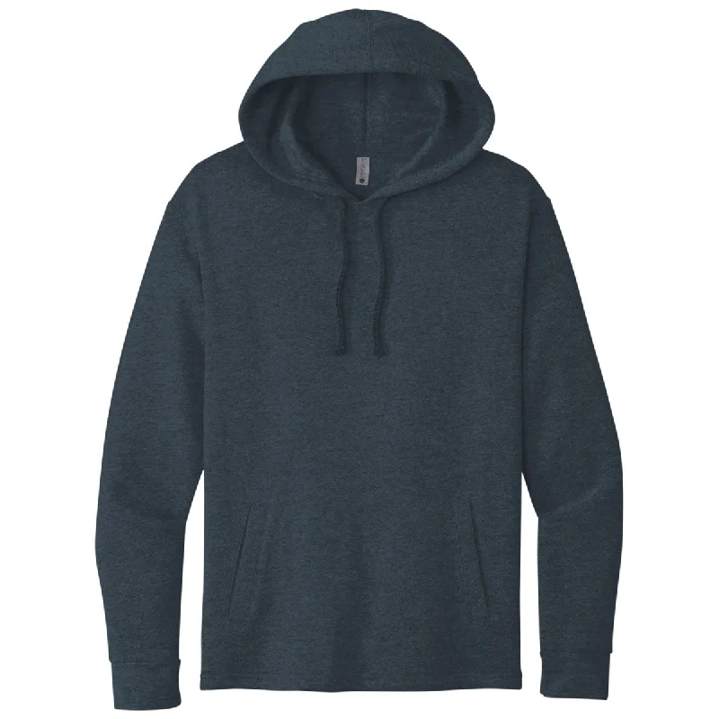 Next Level Unisex Heather Midnight Navy PCH Fleece Pullover Hoodie Wide Sleeve Pullover