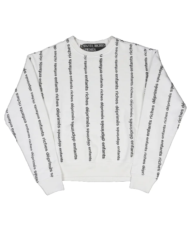 Vertical Logo Sweatshirt Hoodie with Turtle Neck Cozy Winter