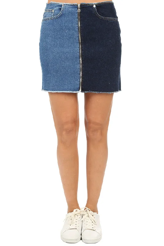 Mini Zip Skirt Mercer + Melrose corduroy skirt cozy