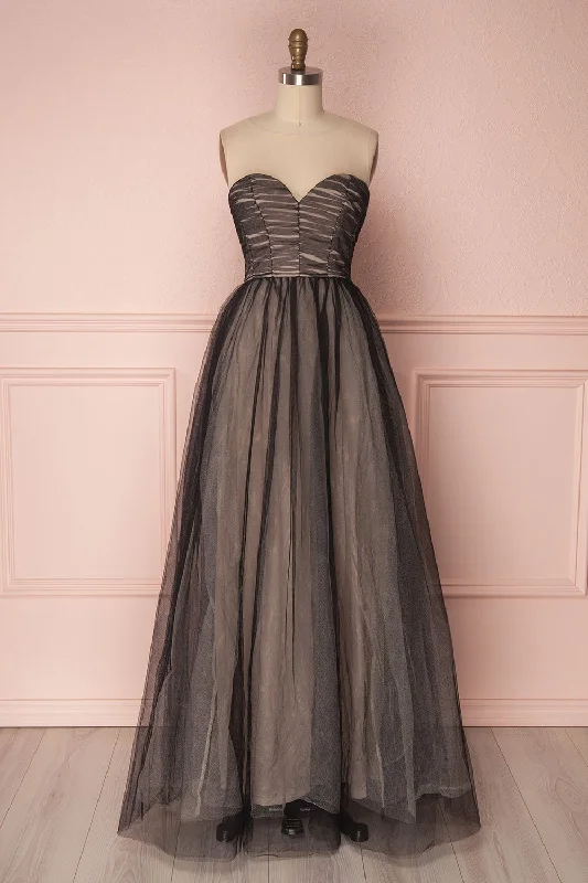 Akilia Secret | Black Tulle Dress
