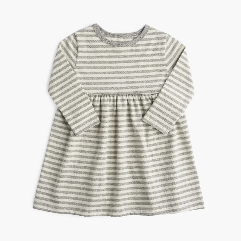 Heather Grey Stripe