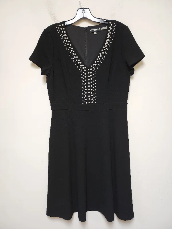 Dress Designer By Karl Lagerfeld In Black & White, Size: M