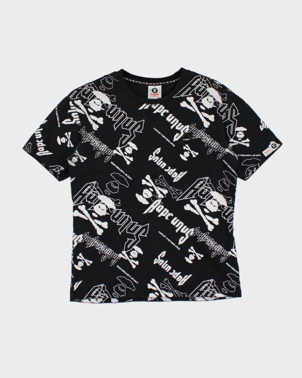 Aape By A Bathing Ape All Over Print T-shirt - M Wool Fabric Cashmere Fabric Tweed Fabric Aape By A Bathing Ape All Over Print T-shirt - M Wool Fabric Cashmere Fabric Tweed Fabric