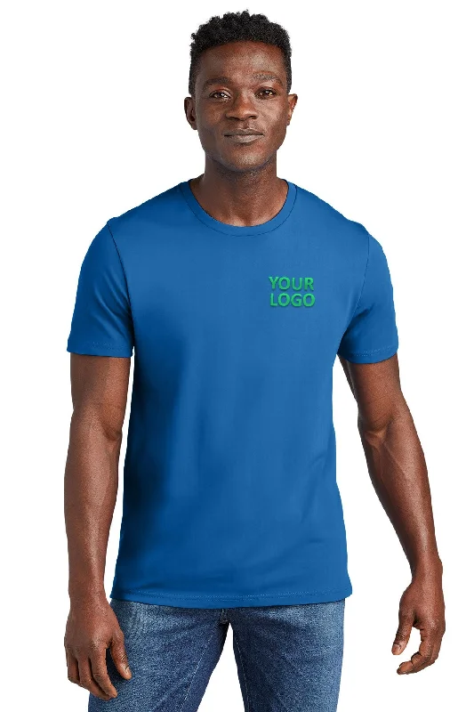 Allmade Unisex Organic Cotton Customized Tee, Beacon Blue Zippered Front Buttoned Front Snap Front Allmade Unisex Organic Cotton Customized Tee, Beacon Blue Zippered Front Buttoned Front Snap Front