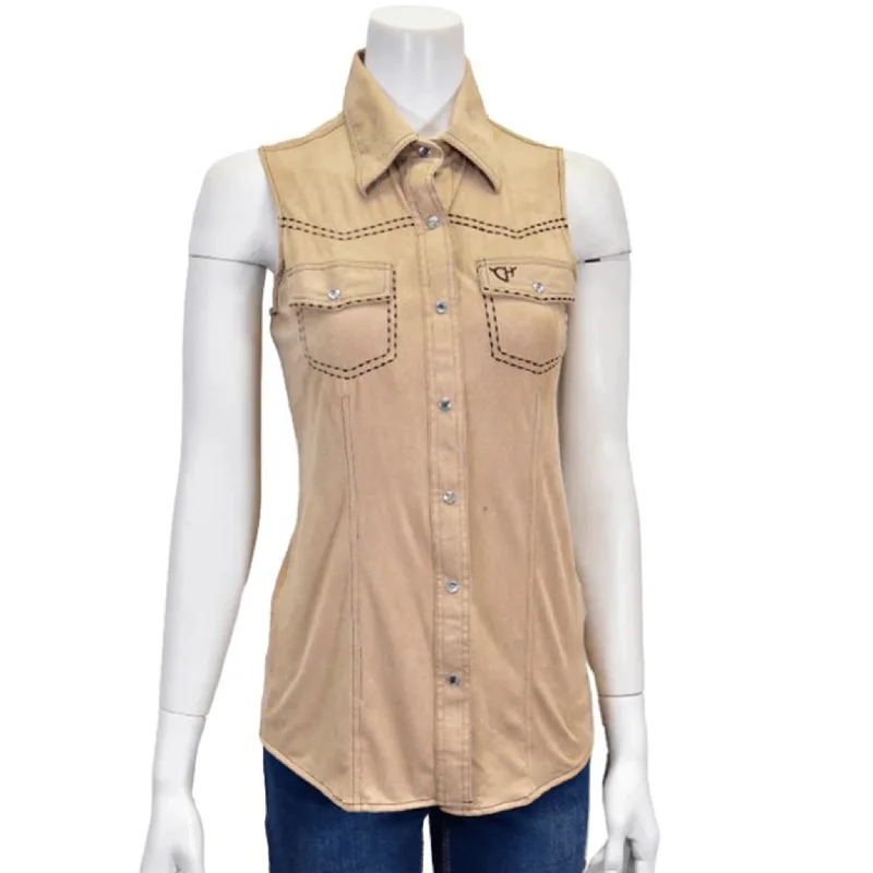 Cowboy Hardware Women's Buckskin Faux Suede Shirt Rayon Fabric Velvet Fabric Corduroy Fabric Cowboy Hardware Women's Buckskin Faux Suede Shirt Rayon Fabric Velvet Fabric Corduroy Fabric