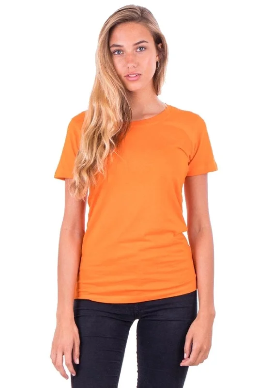 Fitted t-shirt - Orange Layered Multi-layer Single Layer