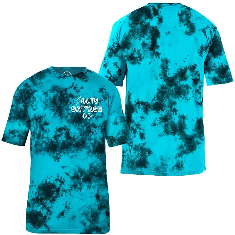 Blue/Black Tie Dye