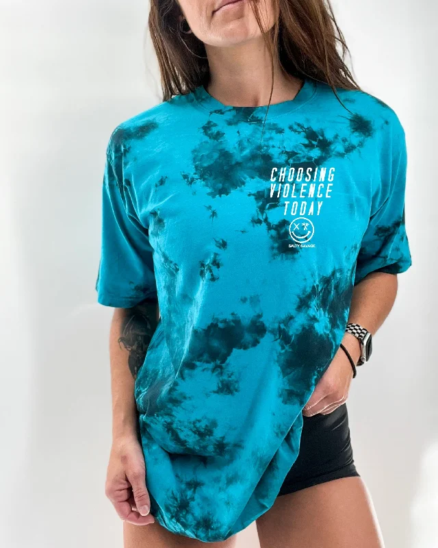 Blue/Black Tie Dye