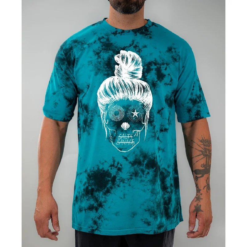 Blue/Black Tie Dye