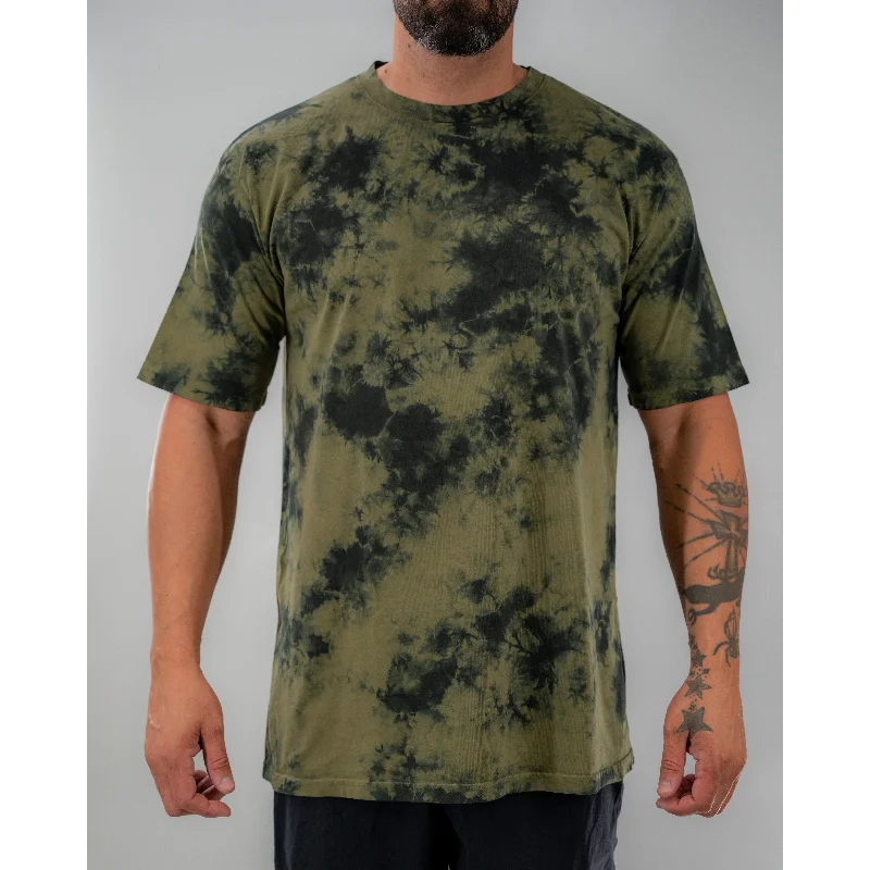 Olive/Black Tie Dye