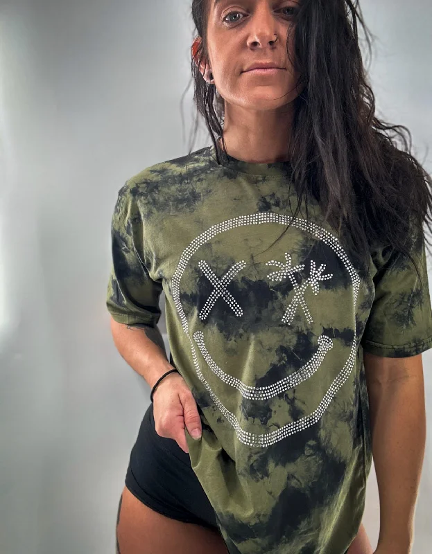 Olive/Black Tie Dye