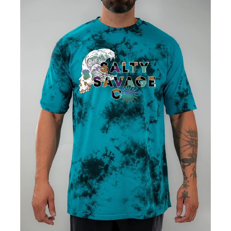 Blue/Black Tie Dye