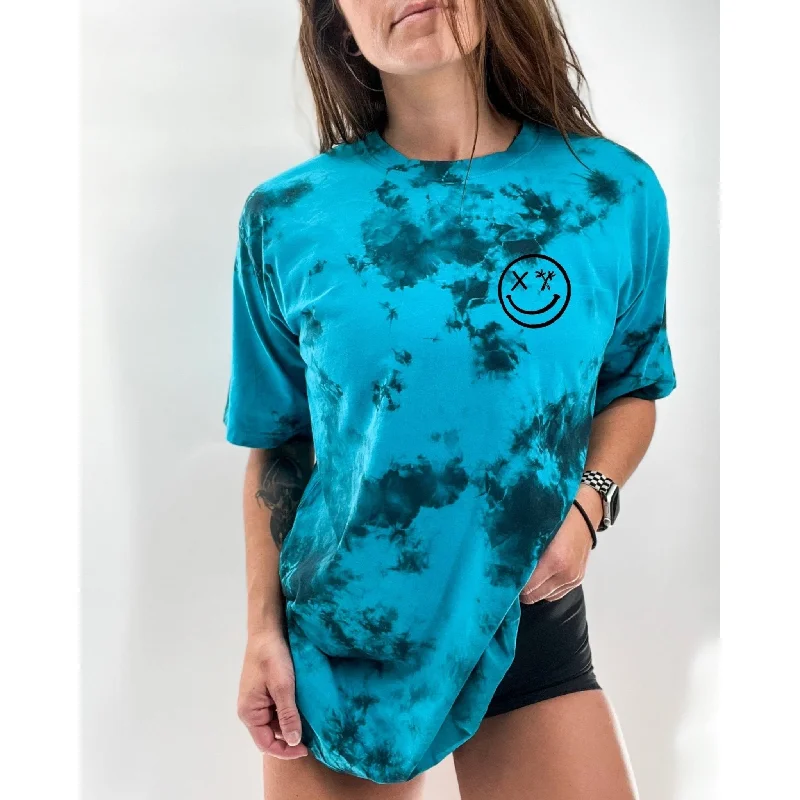 Blue/Black Tie Dye