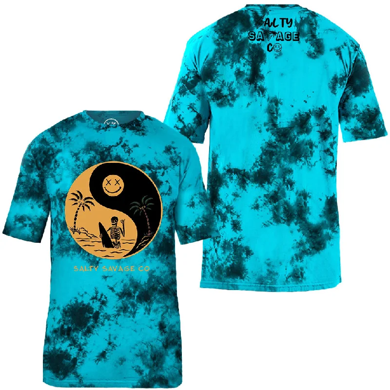 Blue/Black Tie Dye