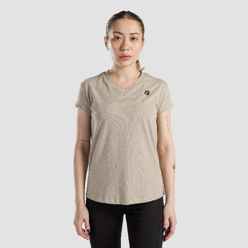 Sculpy Core Tee (Beige) Graphic Embroidered Appliqued