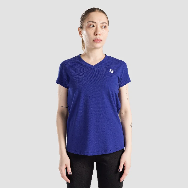 Sculpy Core Tee (Electric Blue) Fleece Nylon Spandex